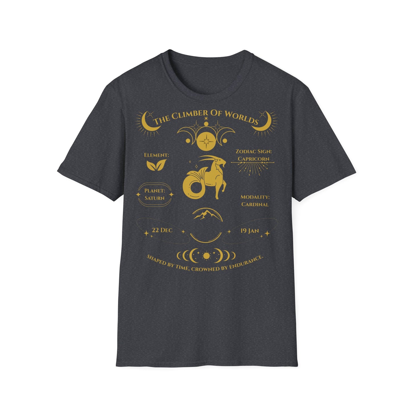 The Climber of Worlds (Capricorn) T-Shirt