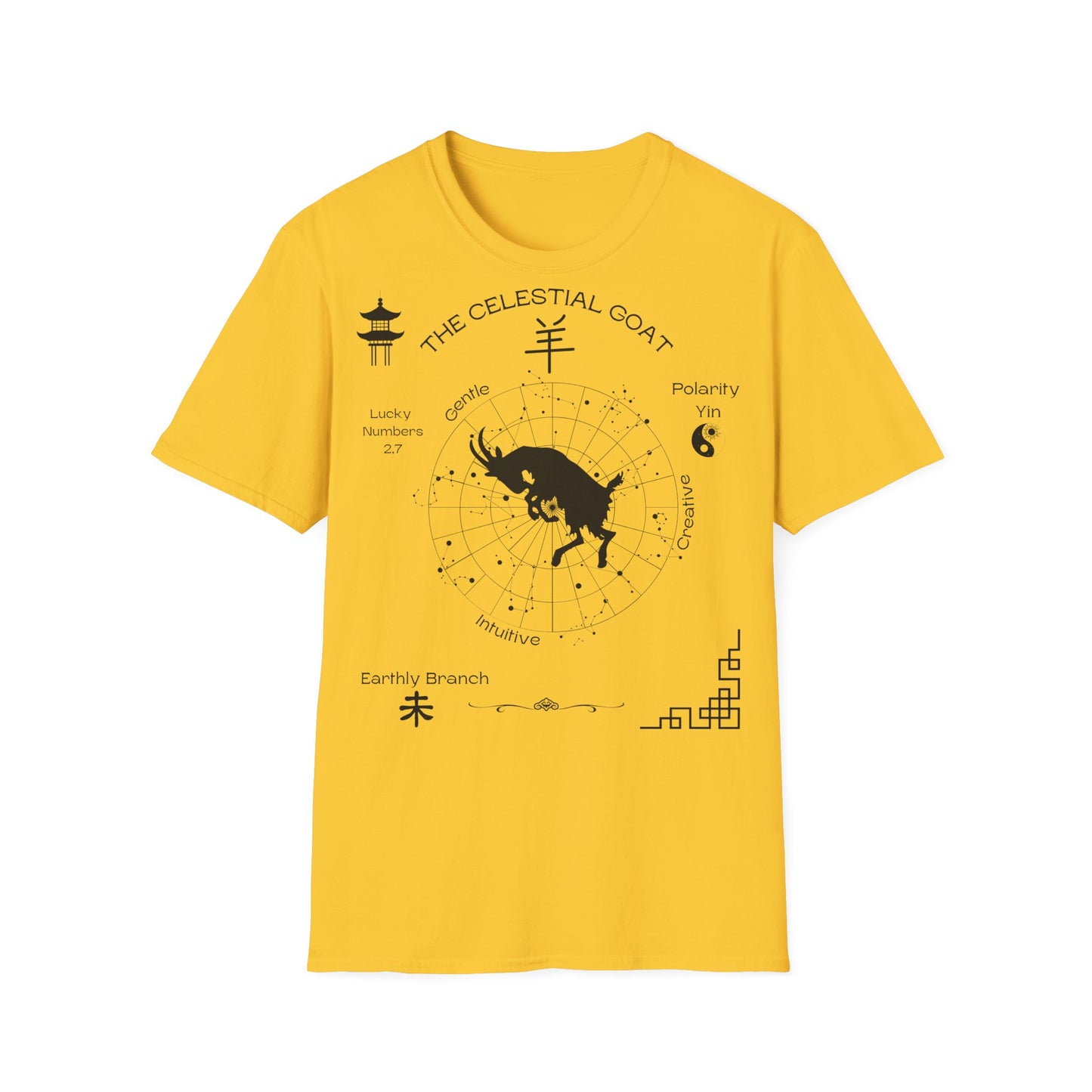 Chinese Zodiac (The Celestial Goat) T-Shirt