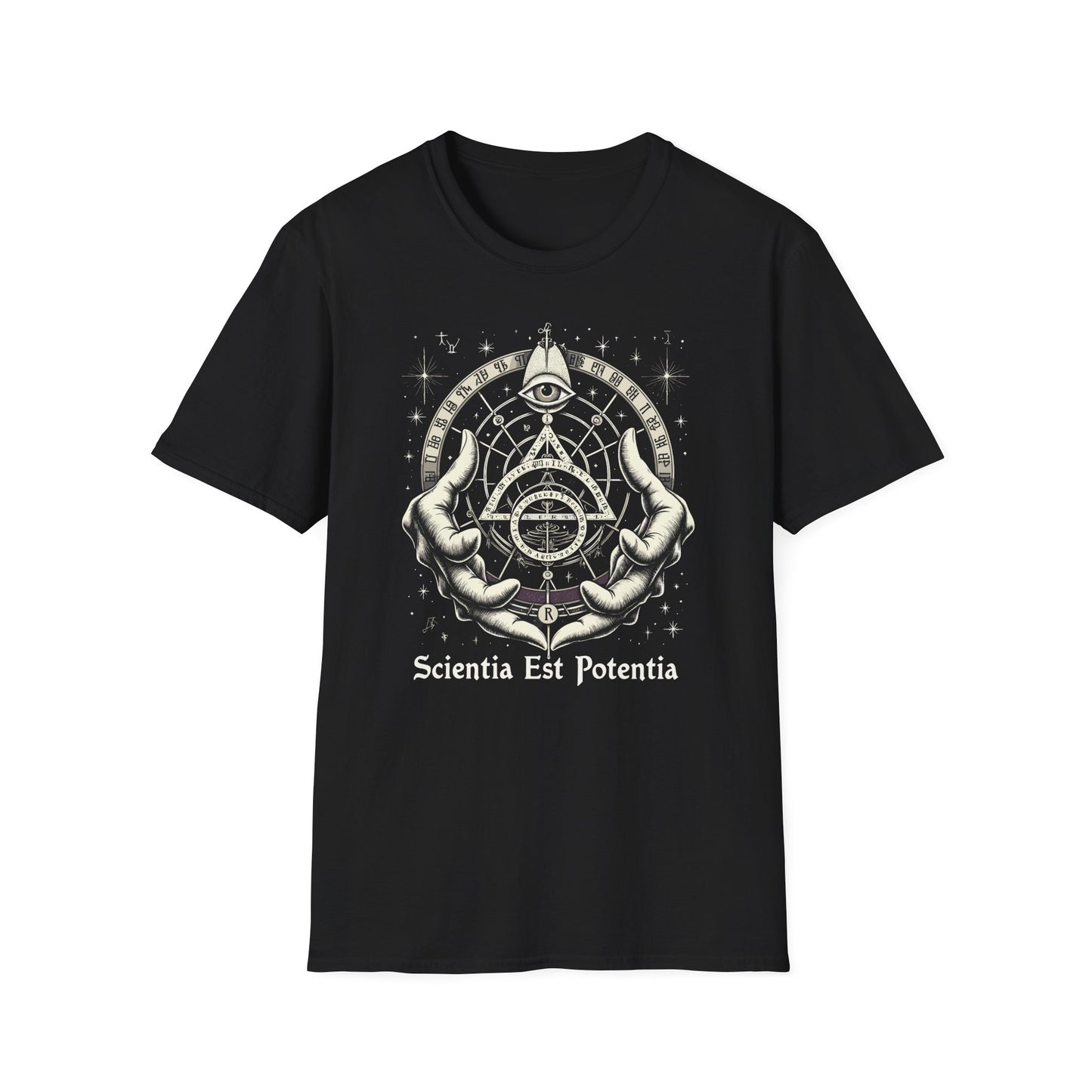 Mystic Eye (Sientia est Potentia) T-shirt