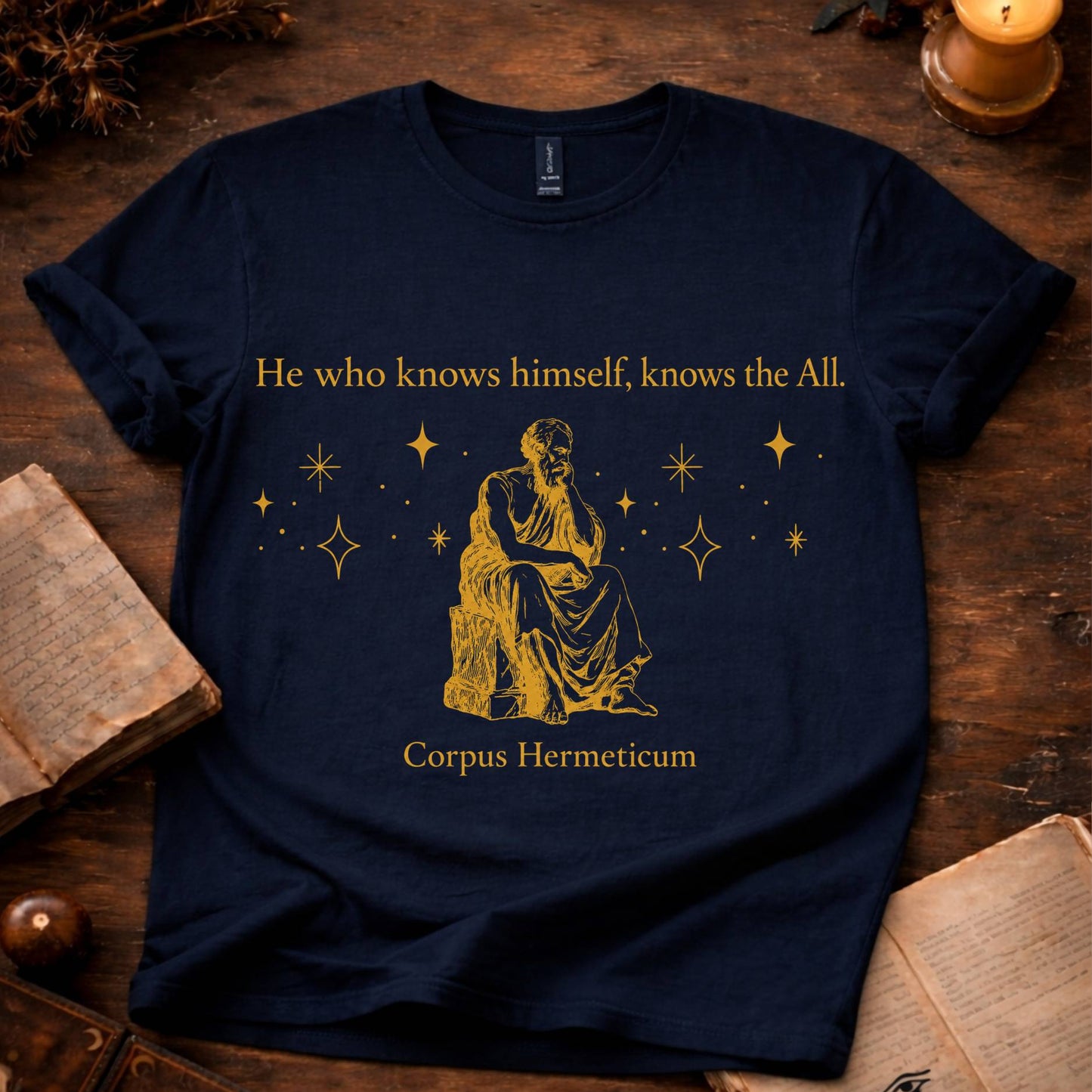 He who knows himself,Knows the all | Hermetic Series T-Shirt