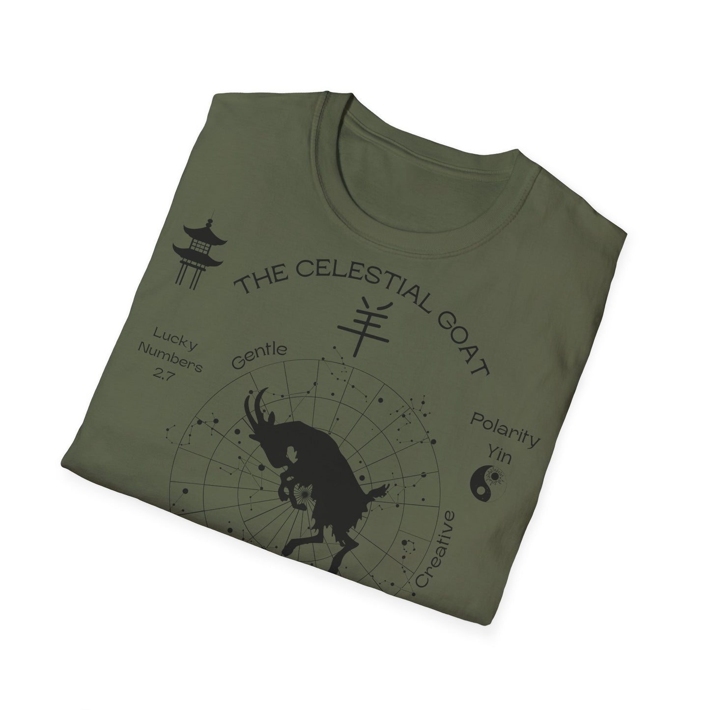 Chinese Zodiac (The Celestial Goat) T-Shirt