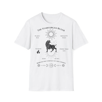 The StarForged Ruler (Leo)T-Shirt