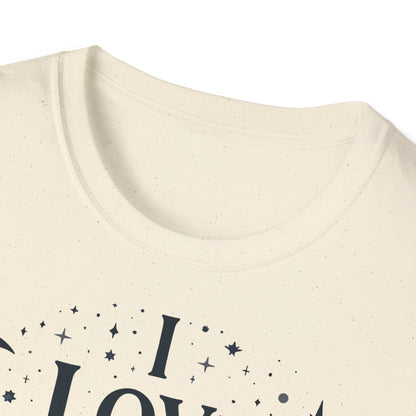 I love the stars and Maybe 3 people T-shirt