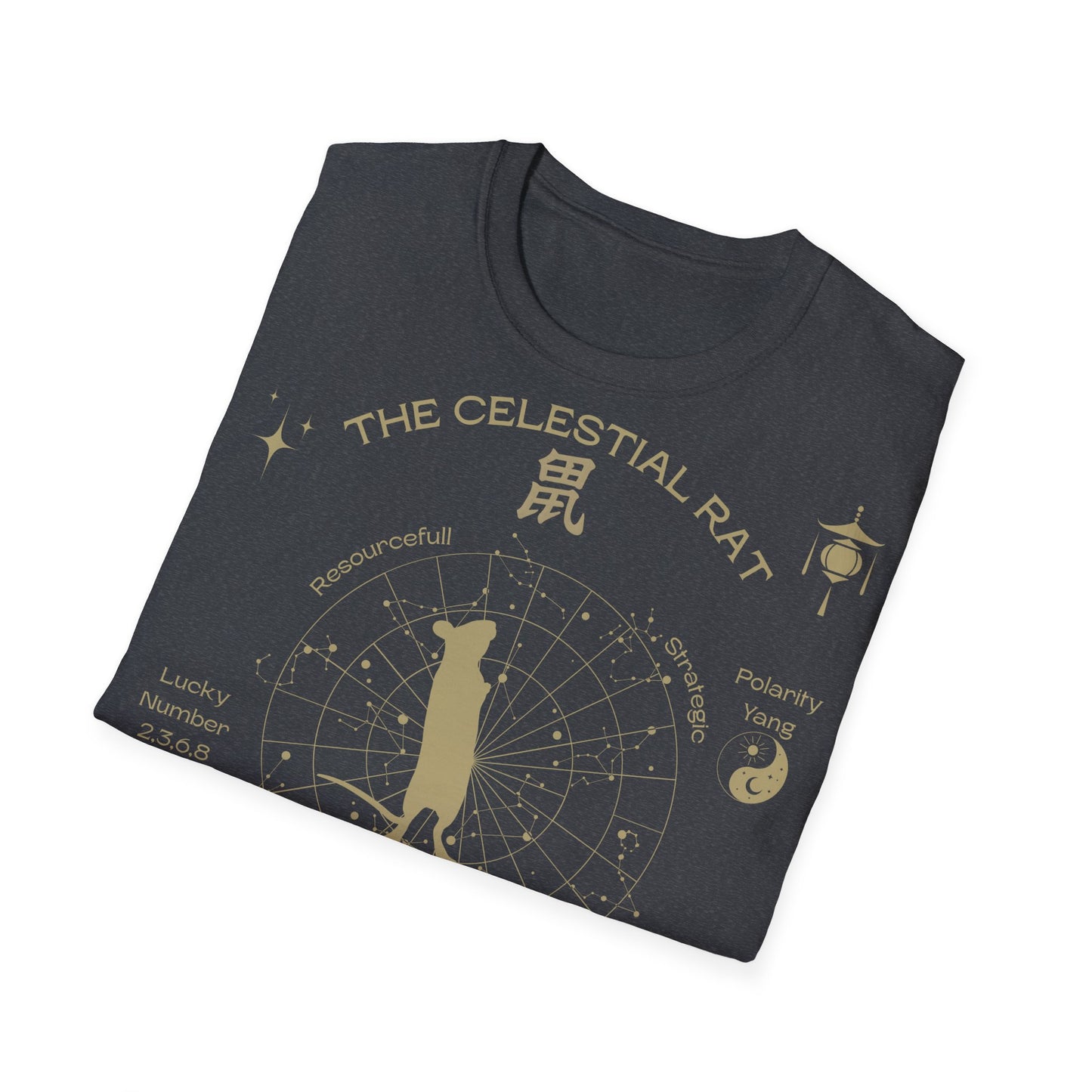 Chinese Zodiac (The Celestial Rat) T-Shirt