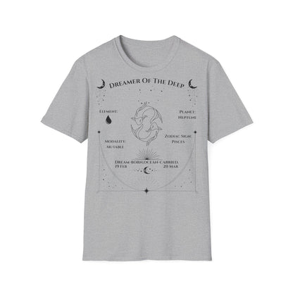 Dreamer of the Deep (Pisces) T-Shirt