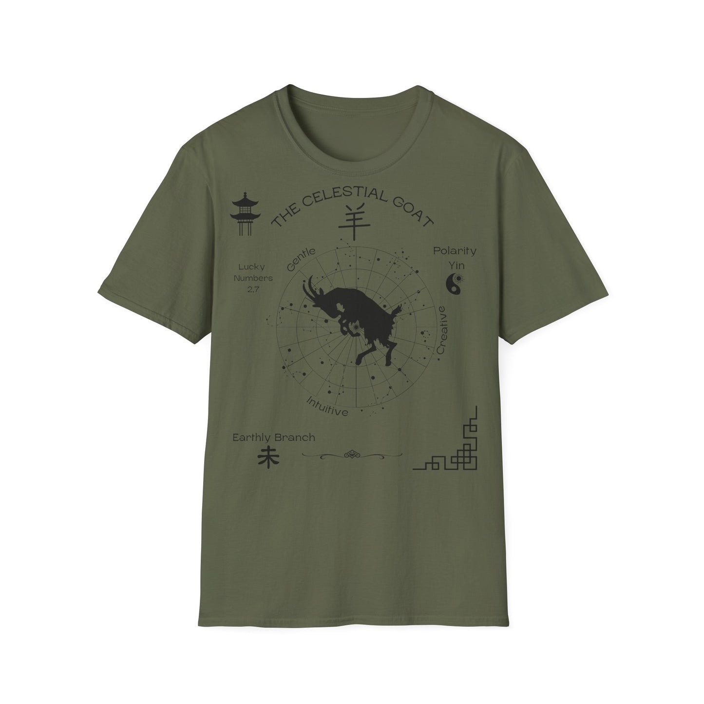 Chinese Zodiac (The Celestial Goat) T-Shirt