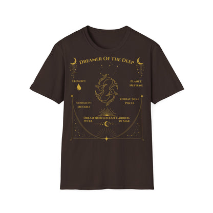 Dreamer of the Deep (Pisces) T-Shirt