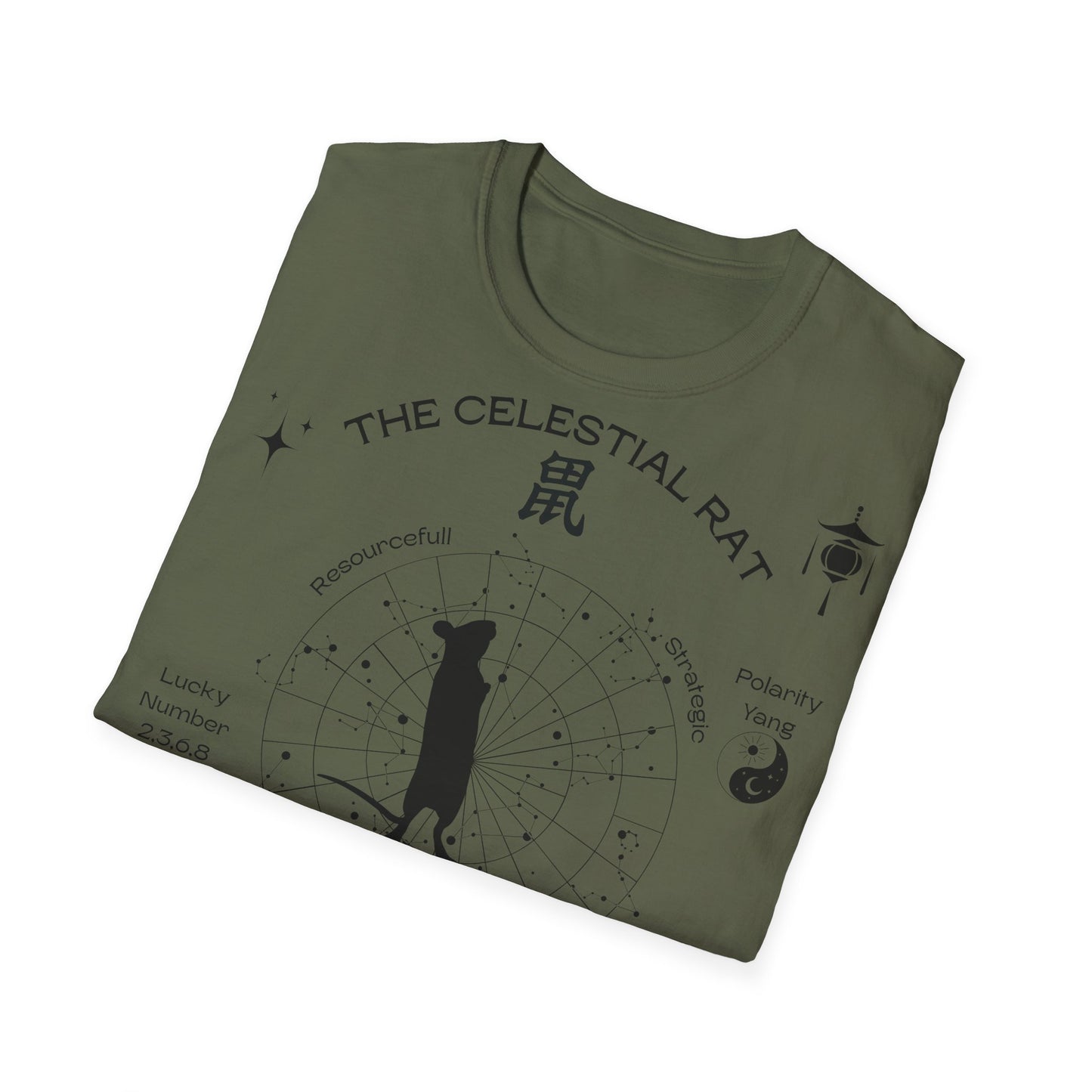 Chinese Zodiac (The Celestial Rat) T-Shirt