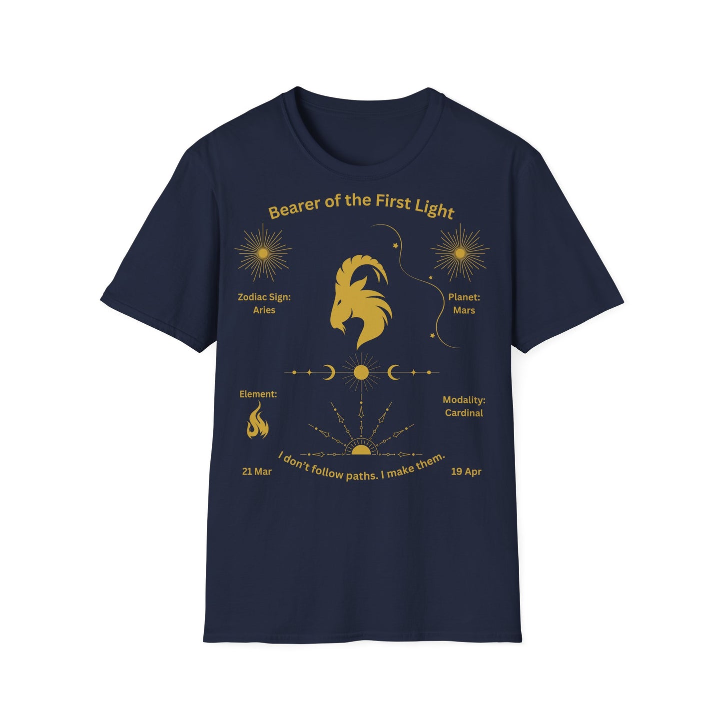 Bearer of The first Light(Aries) T-Shirt