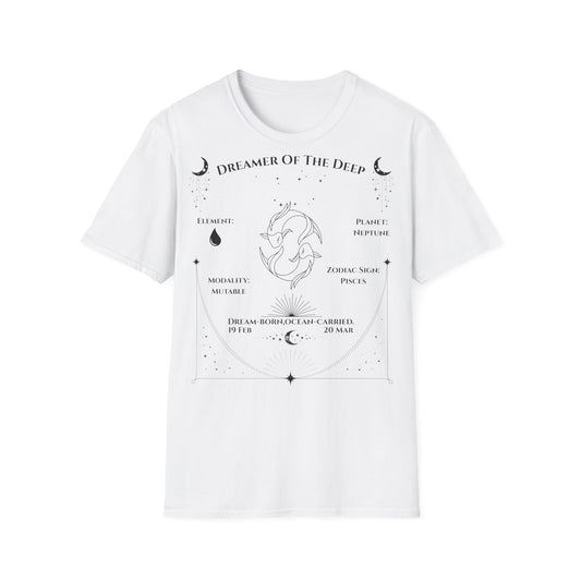 Dreamer of the Deep (Pisces) T-Shirt