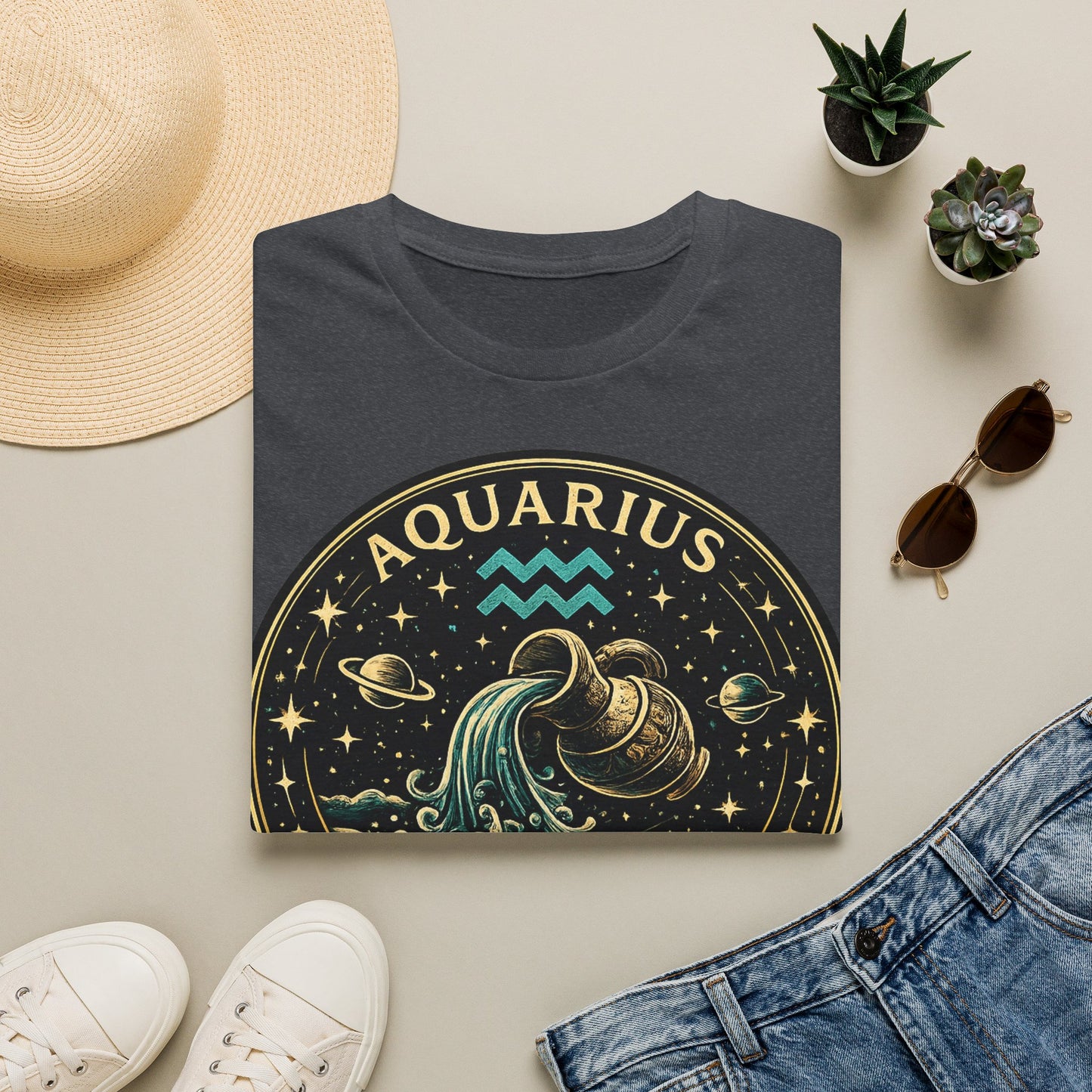 Aquarius Think Beyong T-Shirt