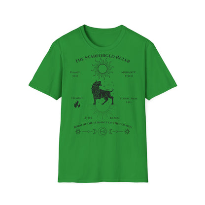 The StarForged Ruler (Leo)T-Shirt