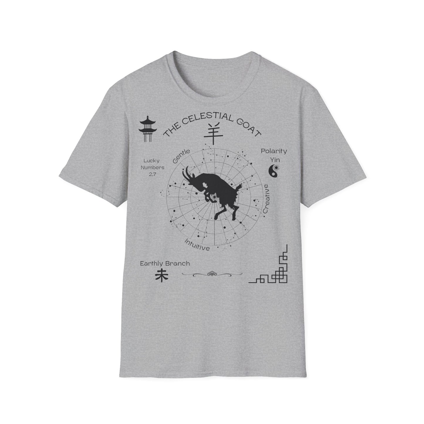 Chinese Zodiac (The Celestial Goat) T-Shirt