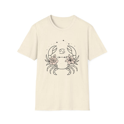 The Quiet Bloom Shield(Cancer) T-Shirt