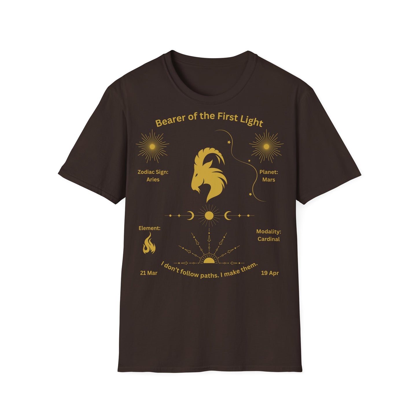 Bearer of The first Light(Aries) T-Shirt