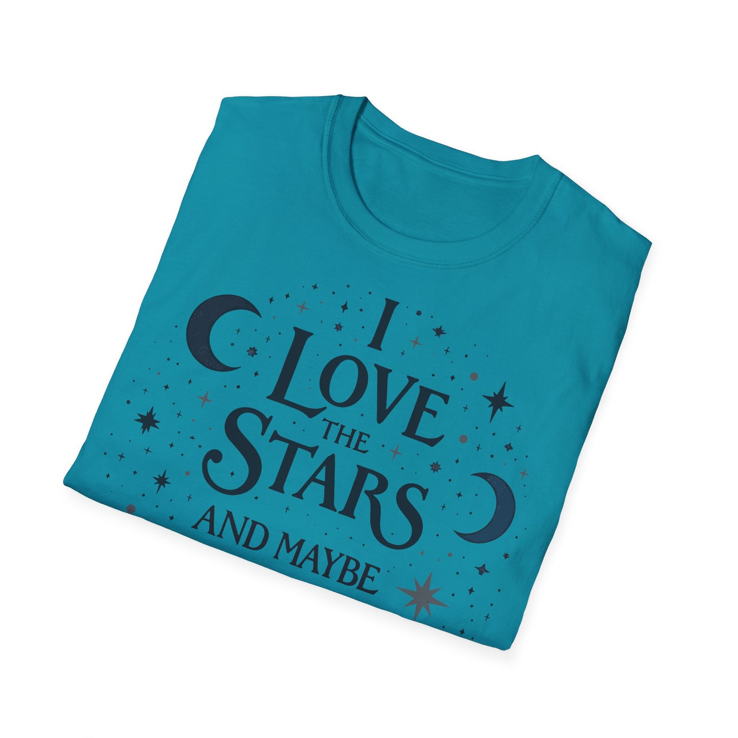 I love the stars and Maybe 3 people T-shirt