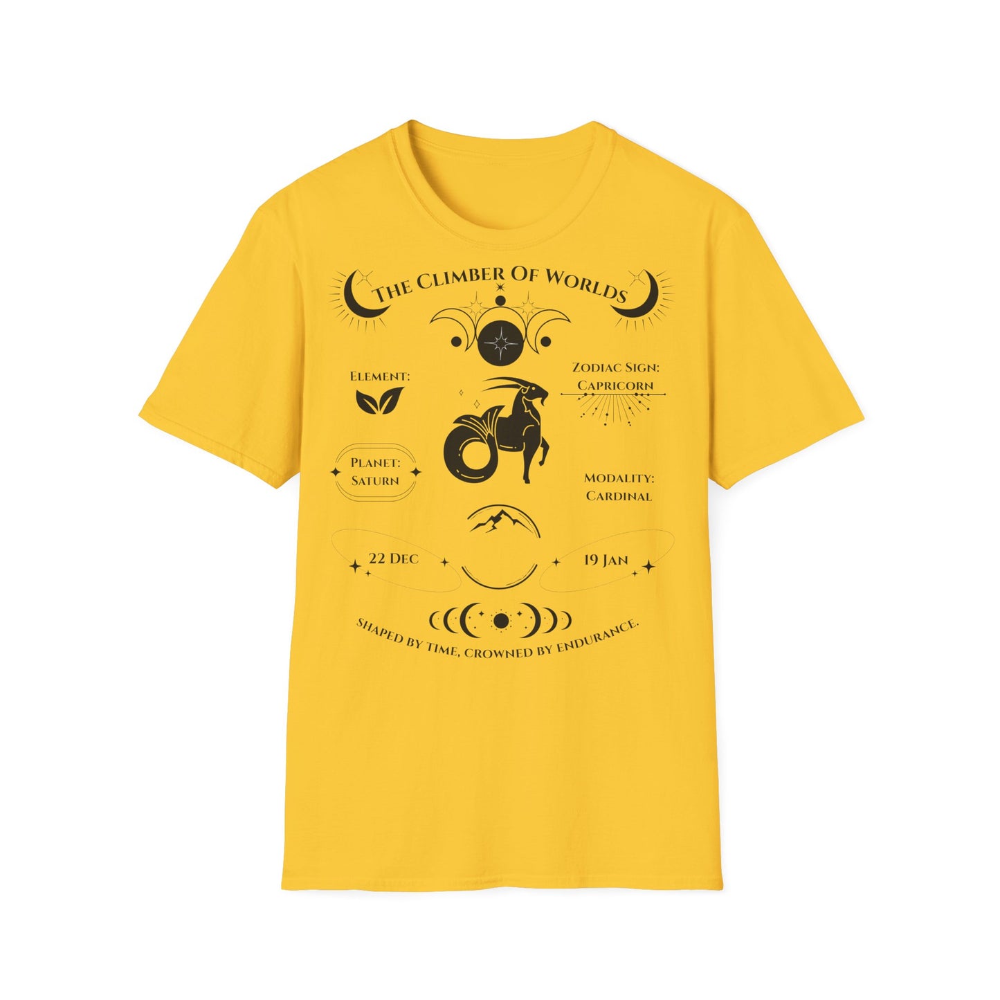 The Climber of Worlds (Capricorn) T-Shirt