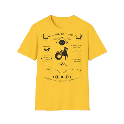 The Climber of Worlds (Capricorn) T-Shirt