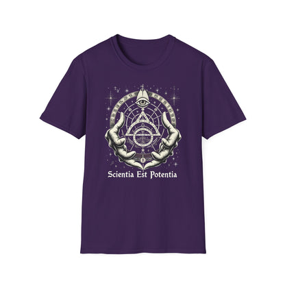 Mystic Eye (Sientia est Potentia) T-shirt