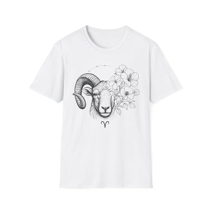 The Floral Ram (Aries) T-Shirt