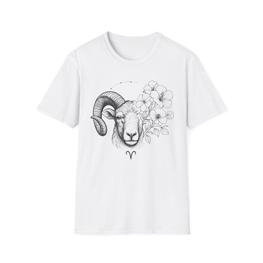The Floral Ram (Aries) T-Shirt