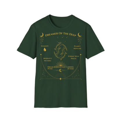 Dreamer of the Deep (Pisces) T-Shirt