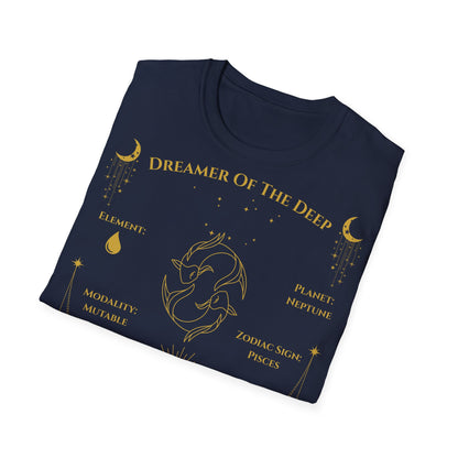 Dreamer of the Deep (Pisces) T-Shirt