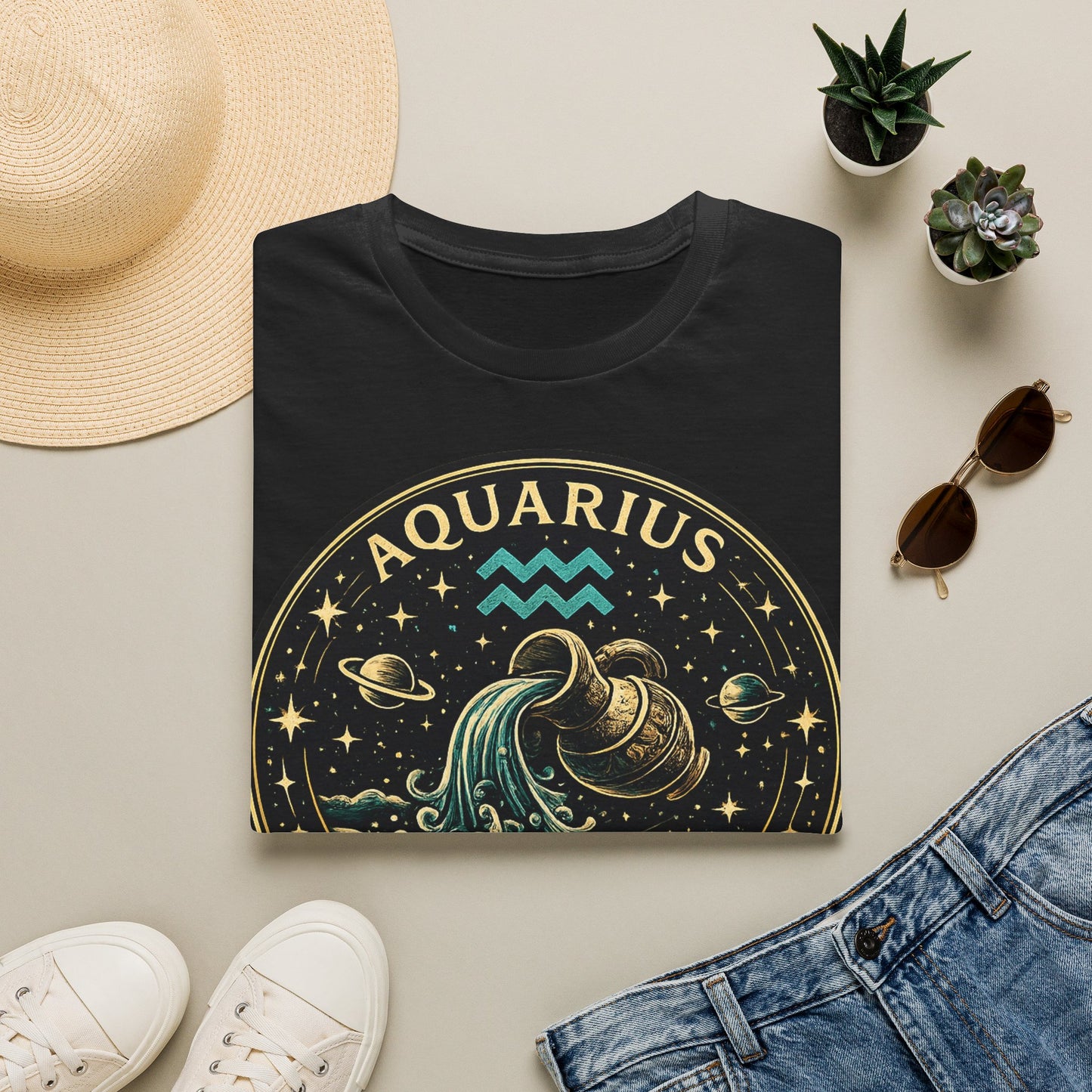 Aquarius Think Beyong T-Shirt