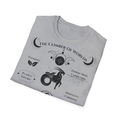 The Climber of Worlds (Capricorn) T-Shirt