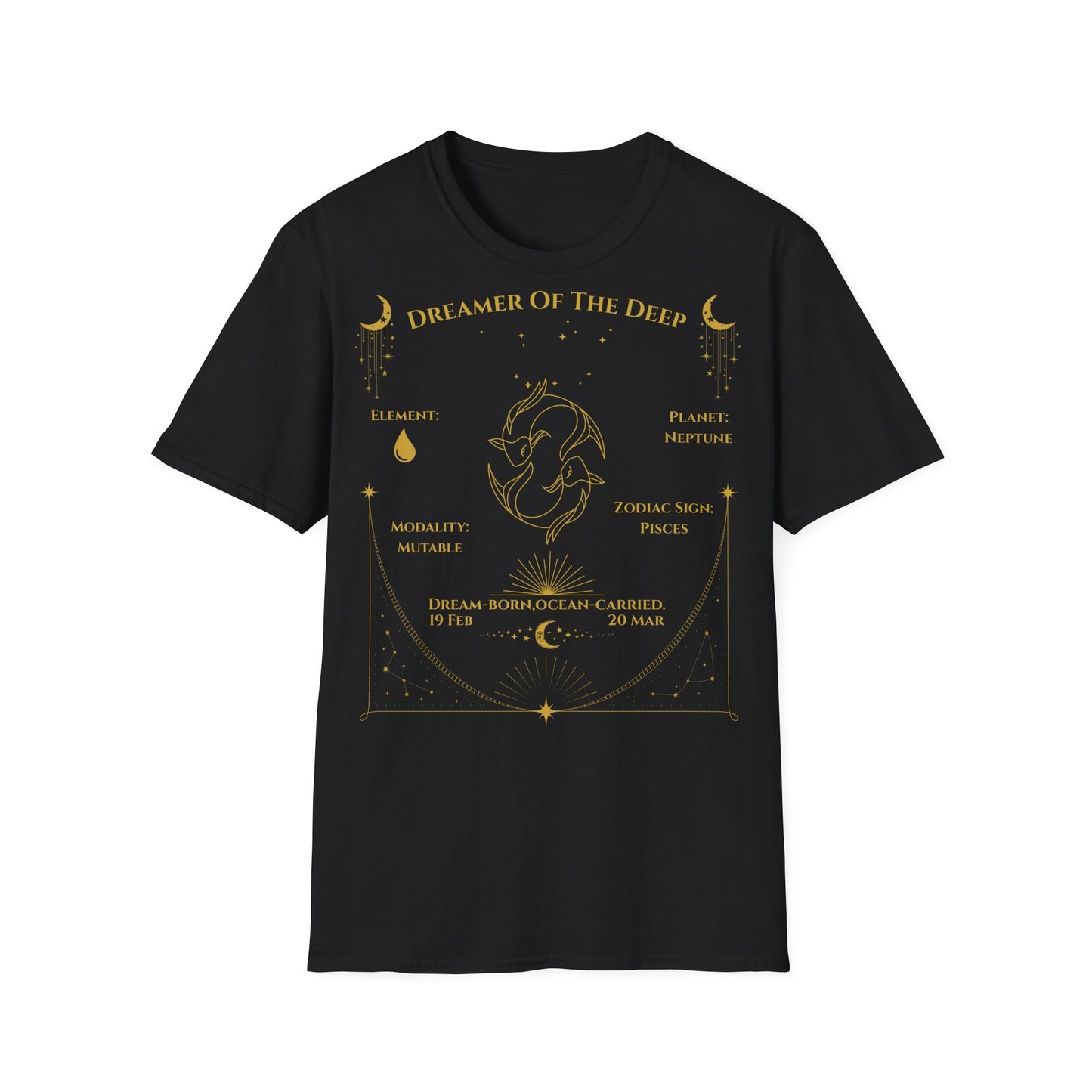 Dreamer of the Deep (Pisces) T-Shirt