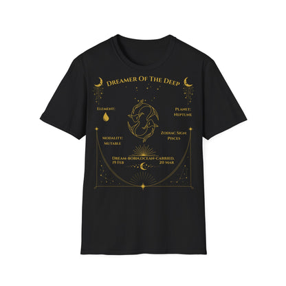 Dreamer of the Deep (Pisces) T-Shirt