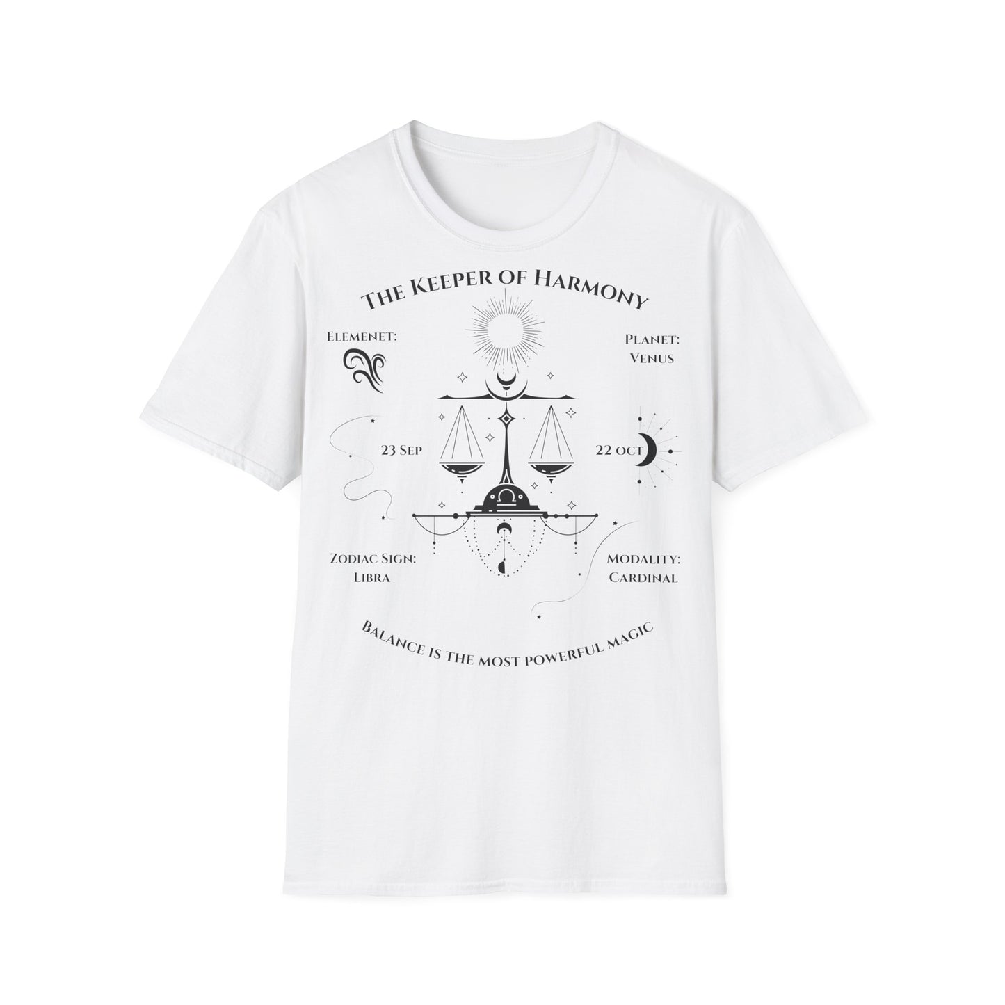 The Keeper Of Harmony(Libra) T-Shirt
