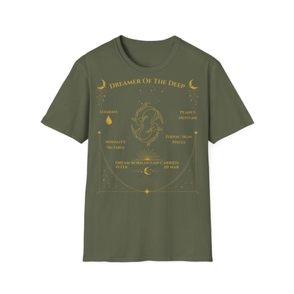 Dreamer of the Deep (Pisces) T-Shirt