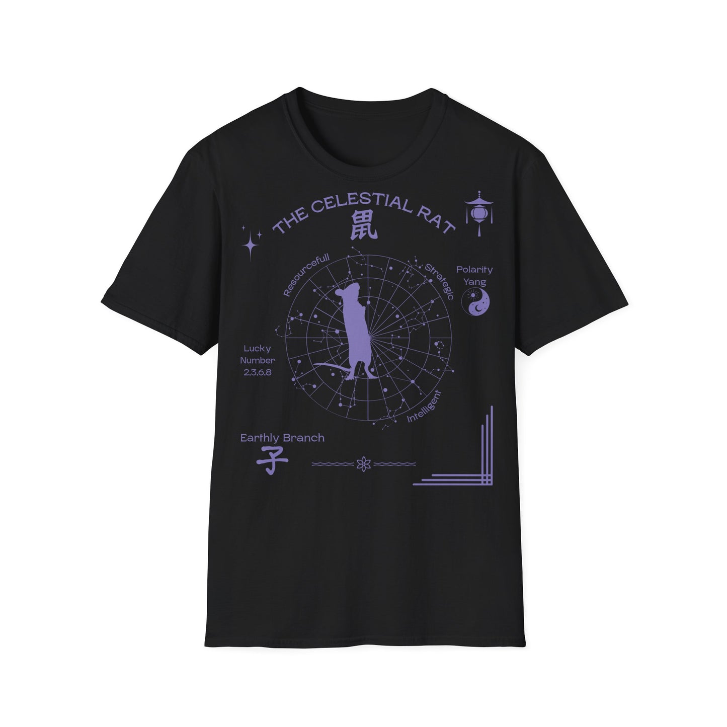Chinese Zodiac (The Celestial Rat) T-Shirt