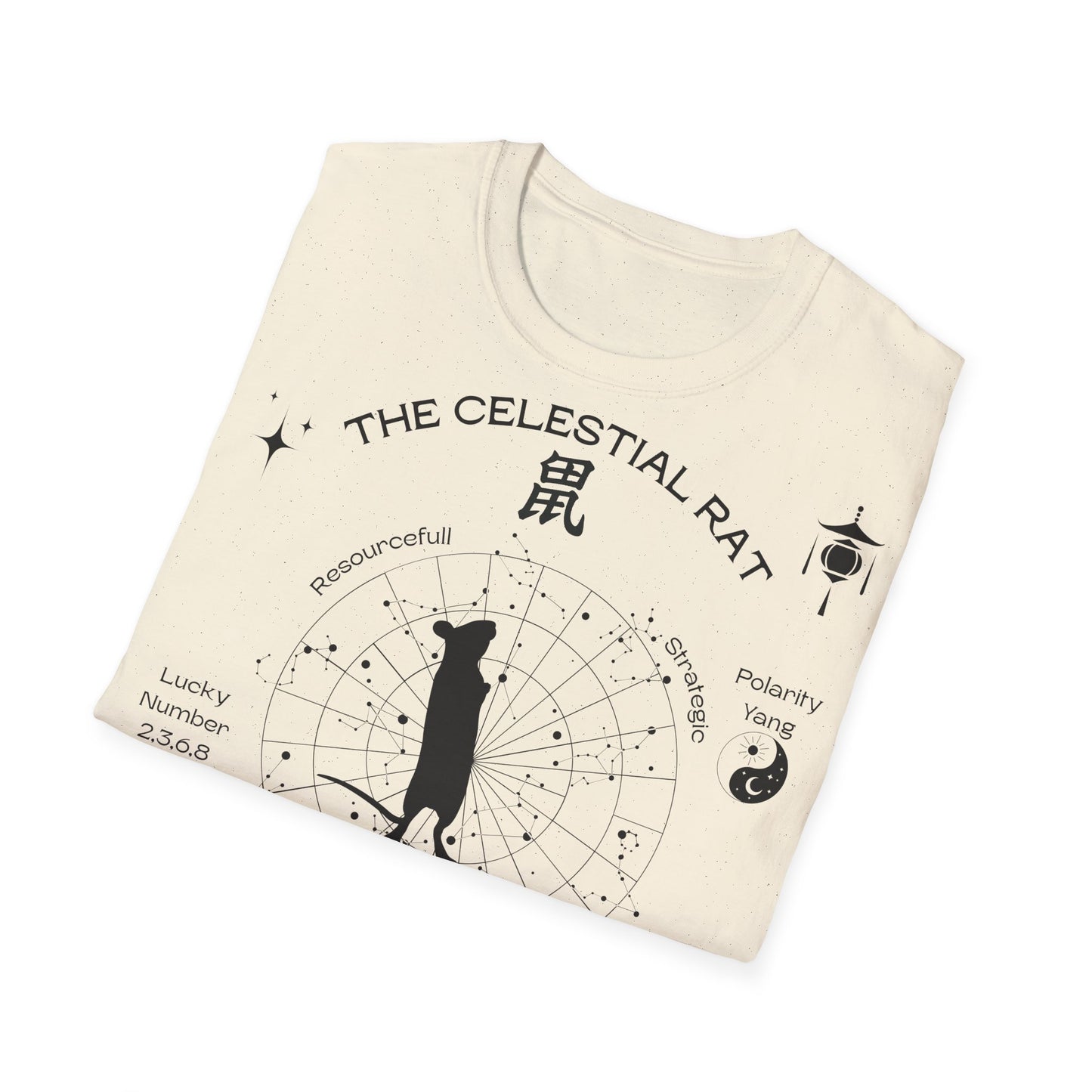 Chinese Zodiac (The Celestial Rat) T-Shirt
