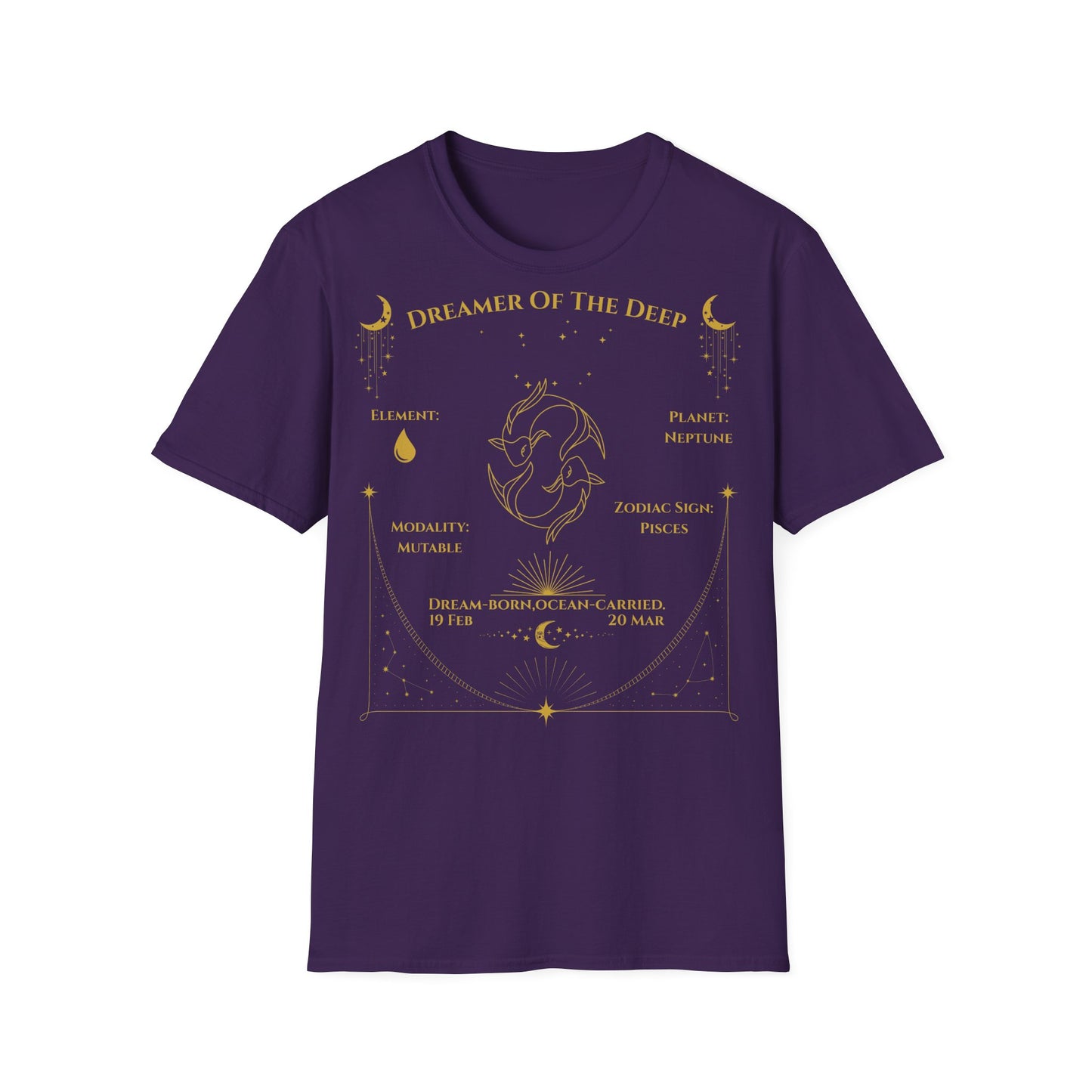 Dreamer of the Deep (Pisces) T-Shirt