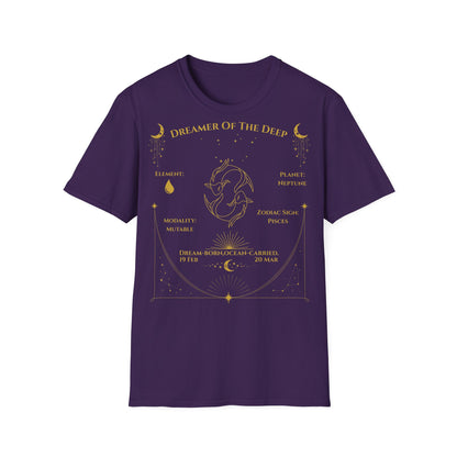 Dreamer of the Deep (Pisces) T-Shirt