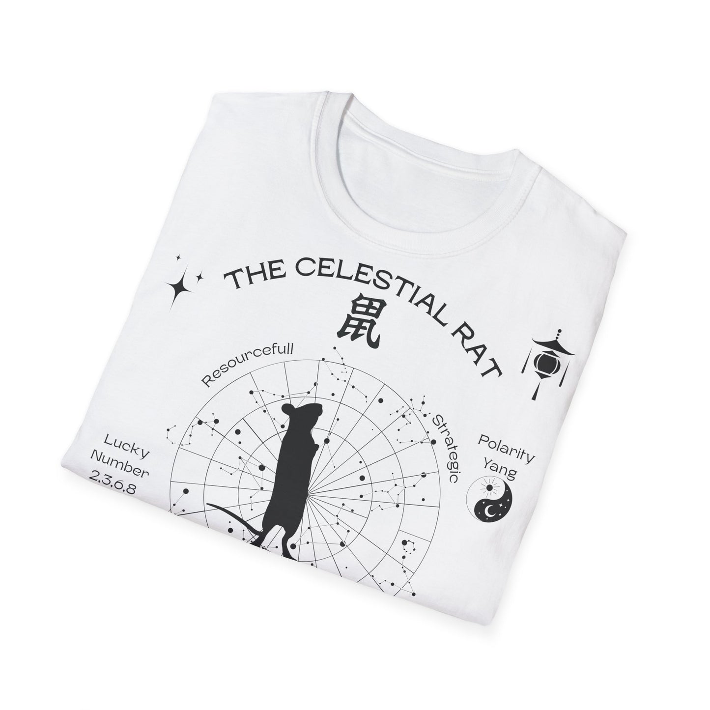 Chinese Zodiac (The Celestial Rat) T-Shirt