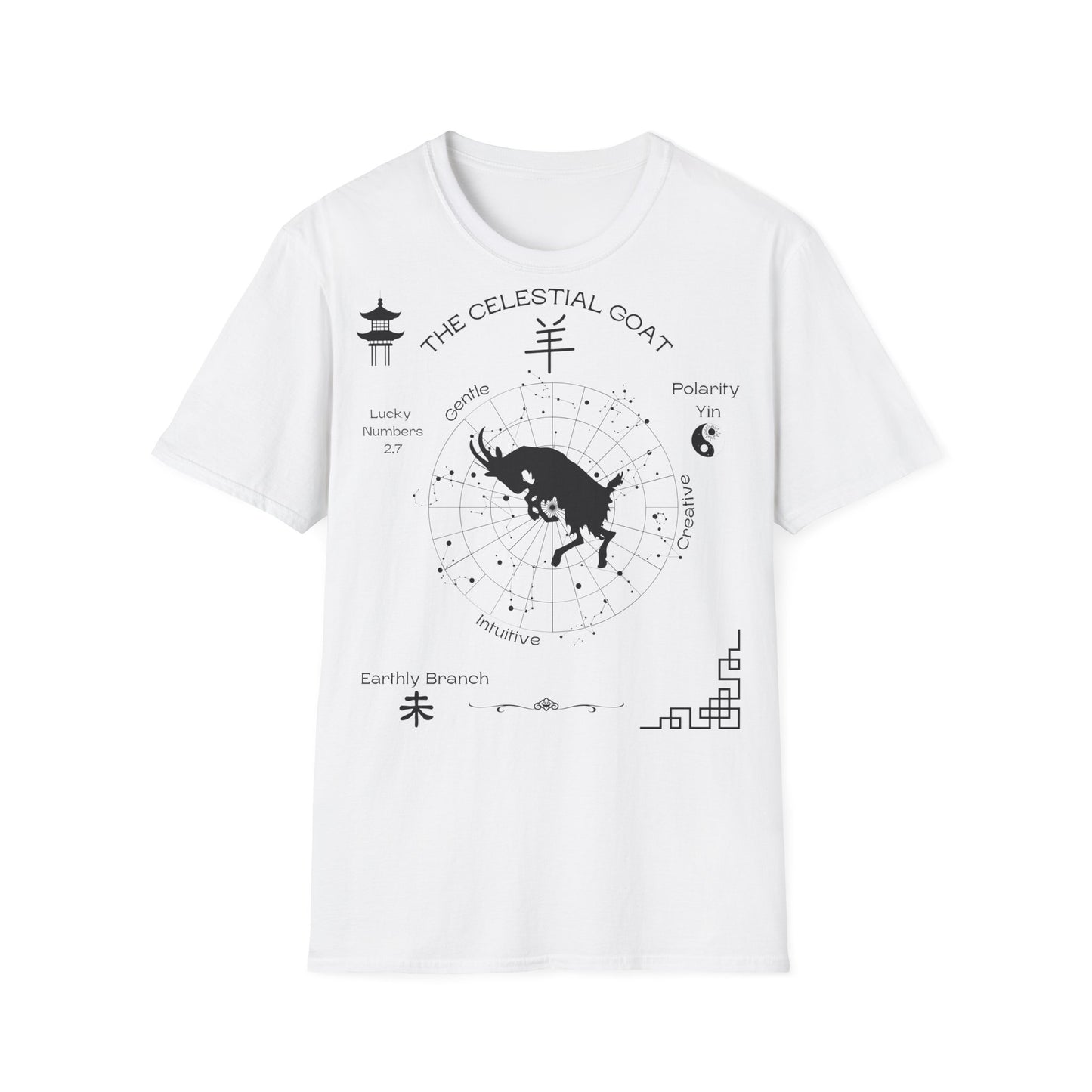 Chinese Zodiac (The Celestial Goat) T-Shirt
