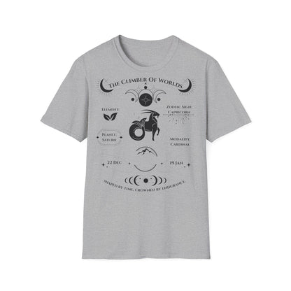 The Climber of Worlds (Capricorn) T-Shirt