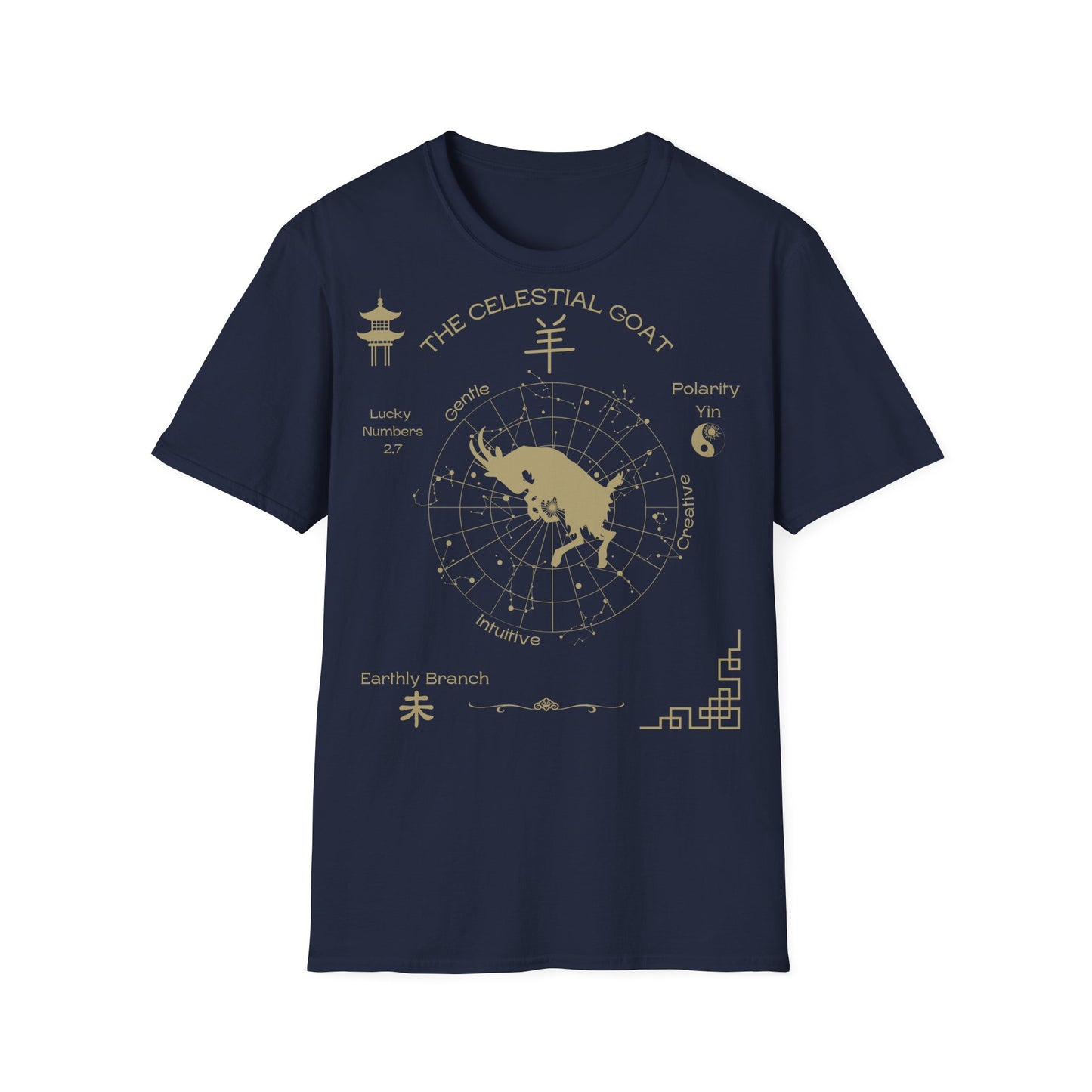 Chinese Zodiac (The Celestial Goat) T-Shirt