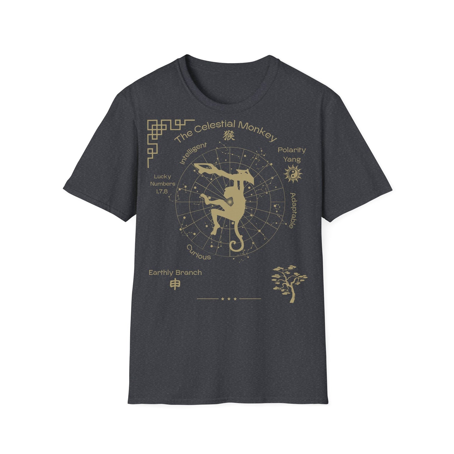 Chinese Zodiac (The Celestial Monkey) T-Shirt
