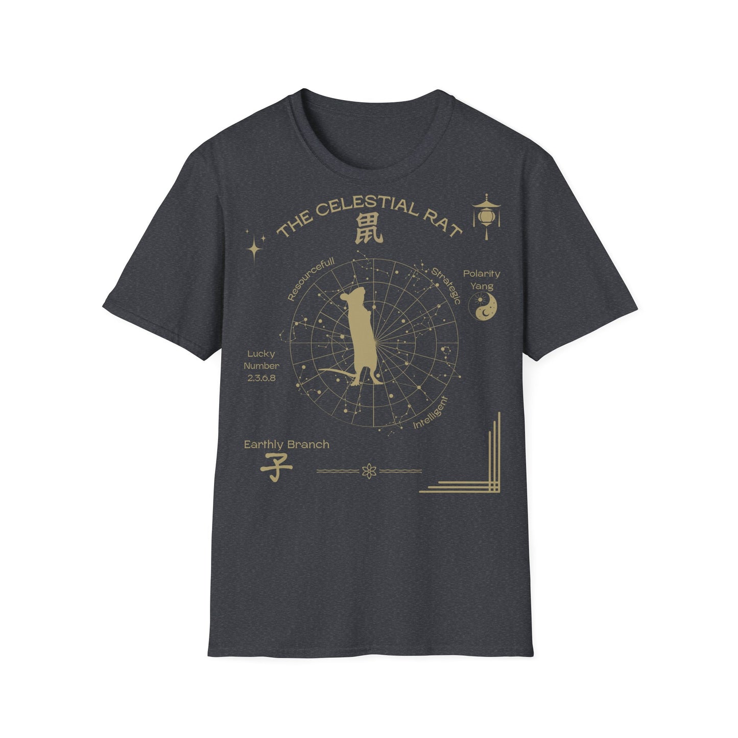 Chinese Zodiac (The Celestial Rat) T-Shirt