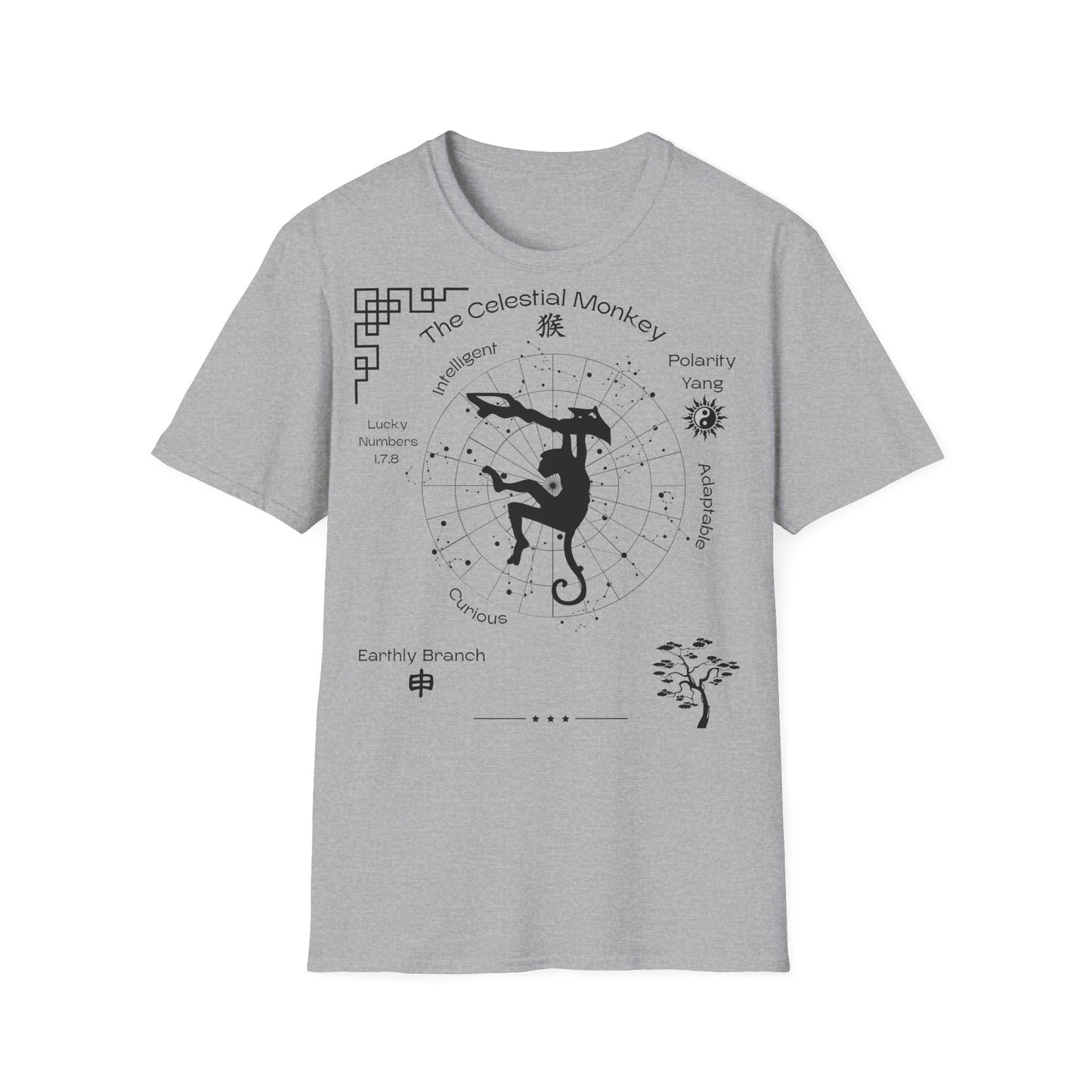 Chinese Zodiac (The Celestial Monkey) T-Shirt