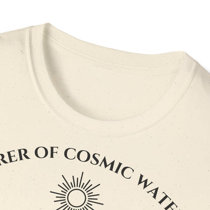 Bearer of Cosmic Waters (Aquarius) T-Shirt