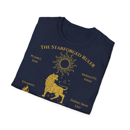 The StarForged Ruler (Leo)T-Shirt