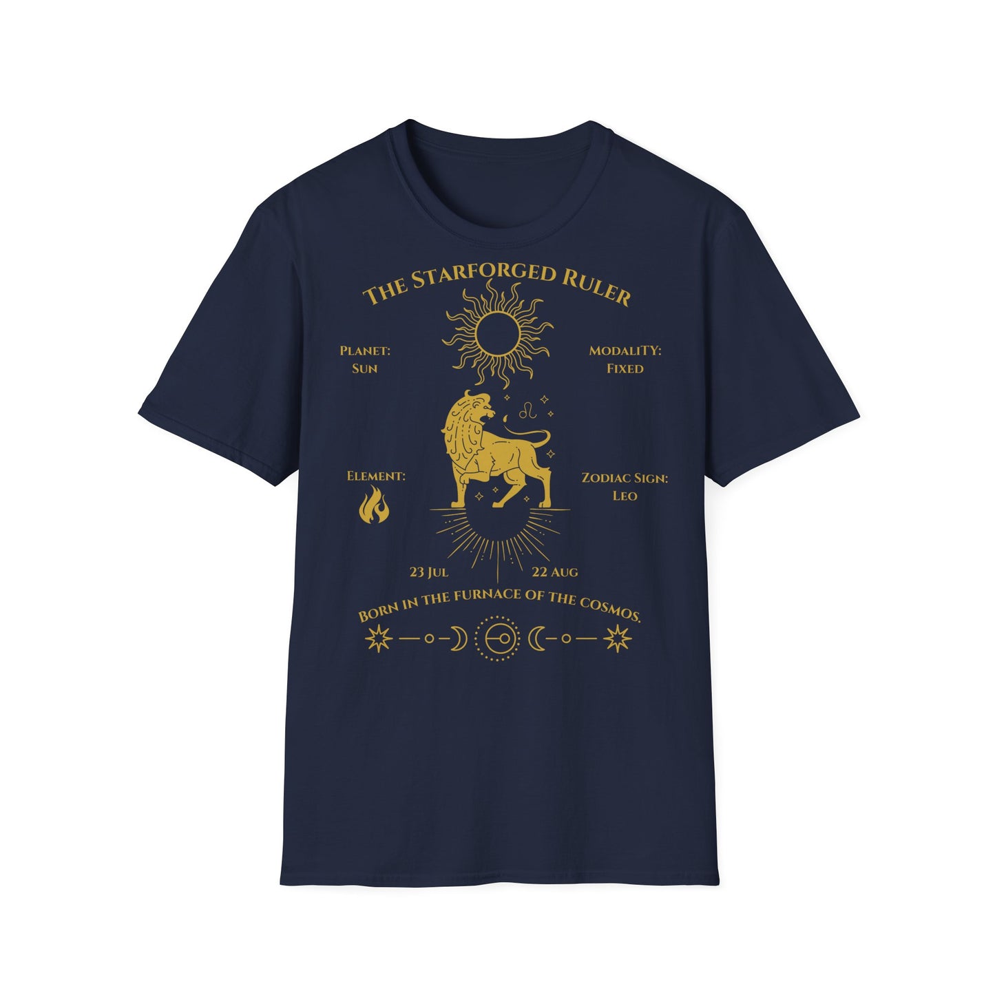 The StarForged Ruler (Leo)T-Shirt