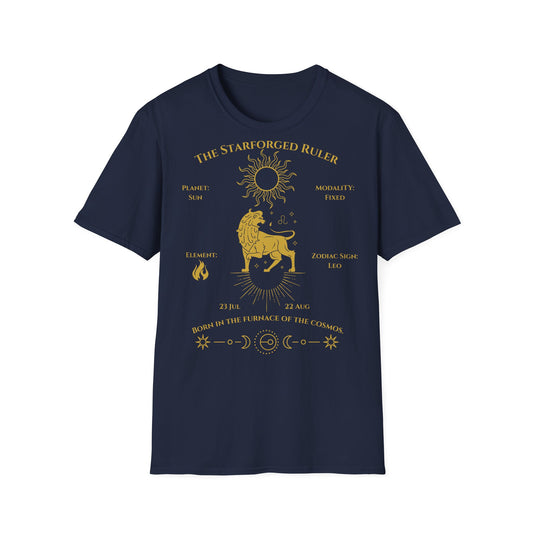 The StarForged Ruler (Leo)T-Shirt