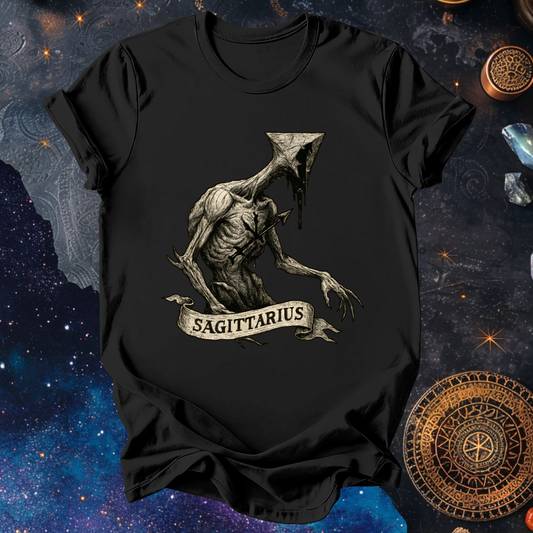 Sagittarius The Aberrant Seeker | The Aberrations Series T-Shirt