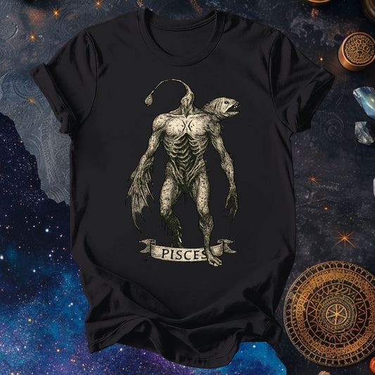 Pisces The Drowned Reflection | The Aberrations Series T-Shirt